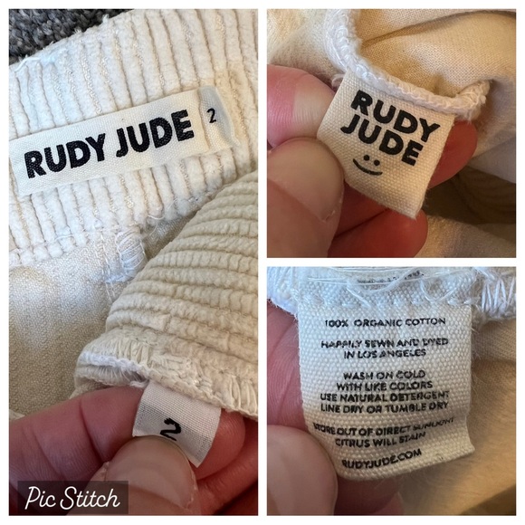 rudy jude sal cream corduroy trousers - Picture 11 of 13